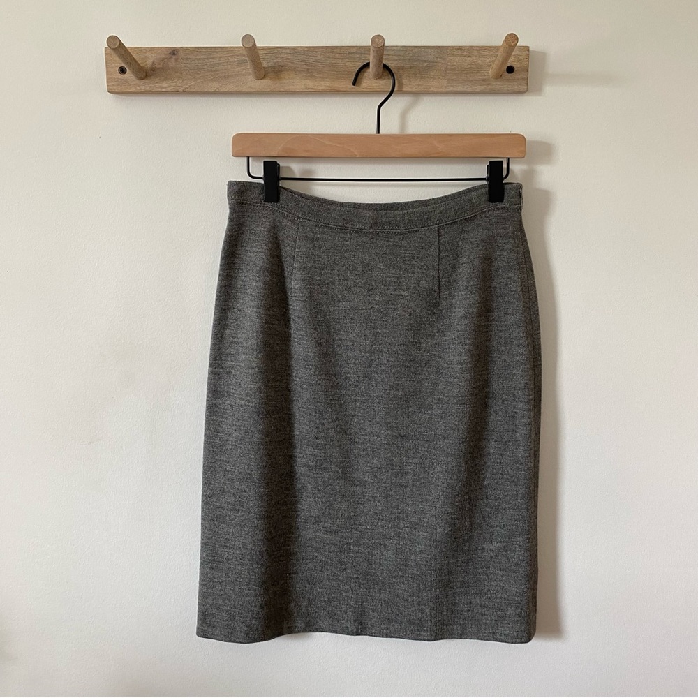 JANTZEN | Vintage Women’s Gray Wool Pencil Skirt size Small